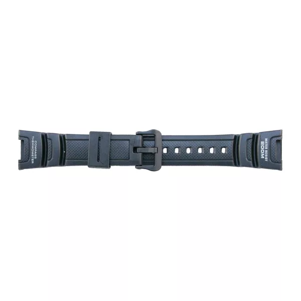 Casio SGW-100-1V matte black resin watch strap