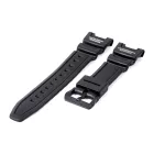 Casio SGW-100-1V matte black resin watch strap