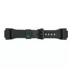 Casio STL-S100H-1A matte black resin watch strap