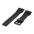 Casio STL-S100H-1A matte black resin watch strap