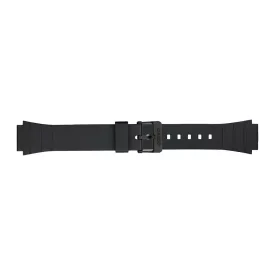 Casio W-217H-1AV black resin watch strap