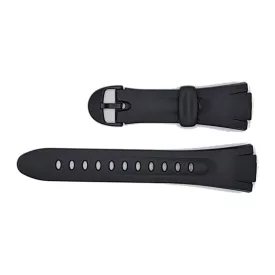 Casio W-42H-1AV black resin watch strap