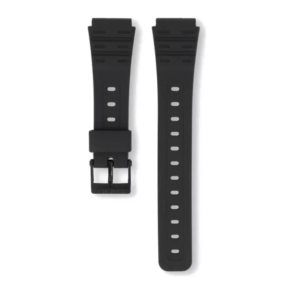 Casio W-59-1V black resin watch strap