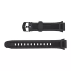 Casio W-756-1AV black resin watch strap